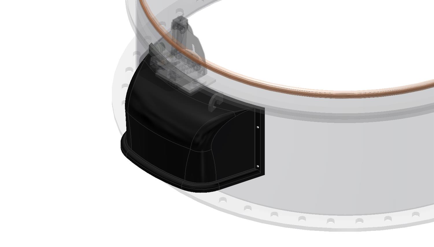 Wetterschutzhaube für Unterdruckklappe  Wetterschutzhaube für Unterdruckklappe